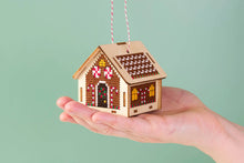 Load image into Gallery viewer, 3D gingerbread house kit by Canadian Stitchery