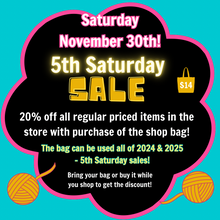Load image into Gallery viewer, 5th Saturday Bag