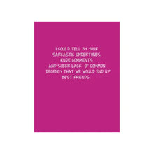 Load image into Gallery viewer, Sarcastic Cards by Peace, Love & Sarcasm