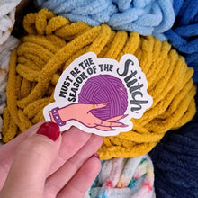 Load image into Gallery viewer, Season of The Stitch Sticker | Halloween Witchy Crafter