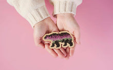 Load image into Gallery viewer, Borealis bear cross stitch kit