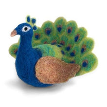 Load image into Gallery viewer, Fabulous Peacock Needle Felting Kit