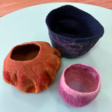 Load image into Gallery viewer, Wet Felted Bowl Class Wednesday May 20th 1-3:30