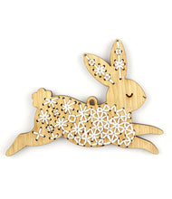 Load image into Gallery viewer, DIY Stitched Embroidery Kit on Wood Ornament