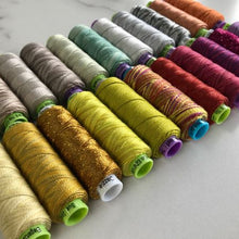 Load image into Gallery viewer, Toned Circle Sampler Kit embellishment thread pack by Sue Spargo