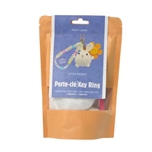 Load image into Gallery viewer, Little Bunny Key Ring Crochet Kit