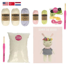 Load image into Gallery viewer, Sunny the Bunny Amigurumi Kit