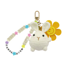 Load image into Gallery viewer, Little Bunny Key Ring Crochet Kit