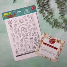 Load image into Gallery viewer, Stick & Stitch Embroidery Sheets