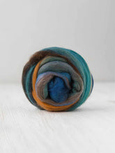 Load image into Gallery viewer, Merino Varigated Coloured Roving