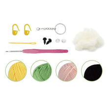 Load image into Gallery viewer, Mini Corn Key Ring Crochet Kit
