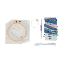 Load image into Gallery viewer, Cowboy Mini Punch Needle Kit
