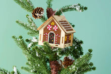 Load image into Gallery viewer, 3D gingerbread house kit by Canadian Stitchery
