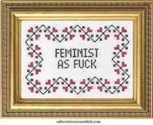 Load image into Gallery viewer, Subversive Cross Stitch Kits