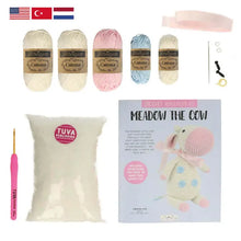 Load image into Gallery viewer, Meadow the Cow Amigurumi Kit
