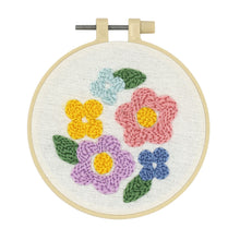 Load image into Gallery viewer, Flower Mini Punch Needle Kit