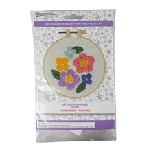 Load image into Gallery viewer, Flower Mini Punch Needle Kit