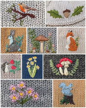 Load image into Gallery viewer, Knitted Bliss Stick and Stitch Pack - Daisies, Woodlands, Wildflowers