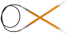 Load image into Gallery viewer, 80 cm/32" Length, Knitter's Pride Zing circular needles 2.25 mm-10 mm