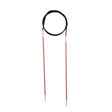 Load image into Gallery viewer, 100 cm/40" Length, Knitter's Pride Zing circular needles 2.25mm-12mm