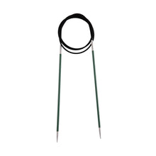 Load image into Gallery viewer, 100 cm/40" Length, Knitter's Pride Zing circular needles 2.25mm-12mm
