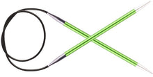 Load image into Gallery viewer, 80 cm/32" Length, Knitter's Pride Zing circular needles 2.25 mm-10 mm