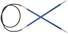 Load image into Gallery viewer, 80 cm/32" Length, Knitter's Pride Zing circular needles 2.25 mm-10 mm
