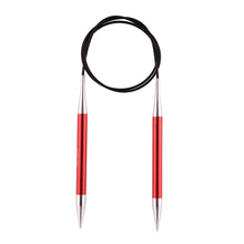Load image into Gallery viewer, 100 cm/40" Length, Knitter's Pride Zing circular needles 2.25mm-12mm