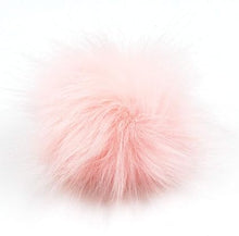 Load image into Gallery viewer, Faux Fur 4.5" PomPoms