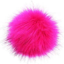 Load image into Gallery viewer, Faux Fur 4.5" PomPoms