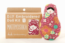 Load image into Gallery viewer, Embroidered Doll Kits by Kiriki Press