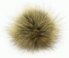 Load image into Gallery viewer, Faux Fur 4.5" PomPoms
