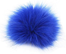 Load image into Gallery viewer, Faux Fur 4.5" PomPoms