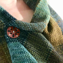 Load image into Gallery viewer, Leather Shawl Pin/Toggle