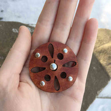 Load image into Gallery viewer, Leather Shawl Pin/Toggle