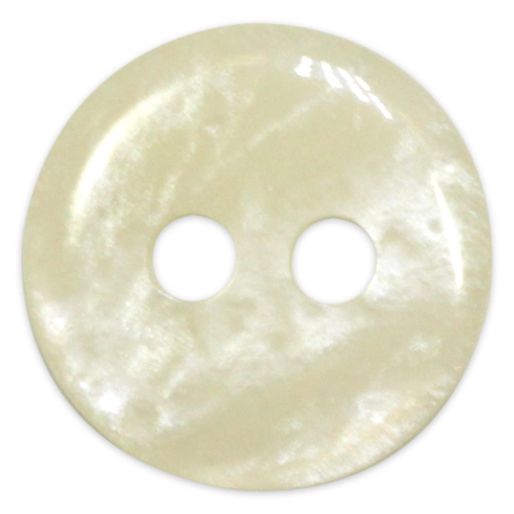 2 Hole Button - 10mm (3/8) - 3 count