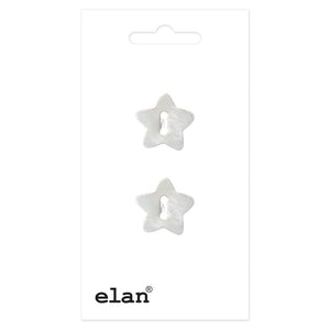 2 Hole Button - 15mm (5/8) - 2 count