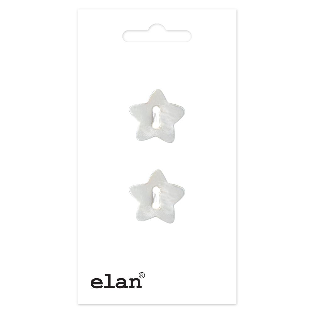 2 Hole Button - 15mm (5/8) - 2 count