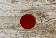 Load image into Gallery viewer, Merry and Bright cross stitch ornament kit by Canadian Stitchery
