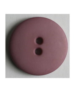 Dusty Mauve 23 mm acrylic 2 hole Round dill button
