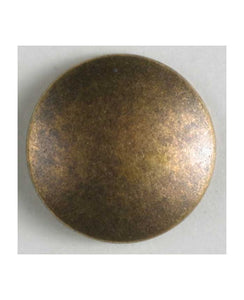 Brass metal with shank,15 mm Round dill button