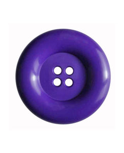 Large 4 hole, 50mm Acrylic Button by Dill Buttons