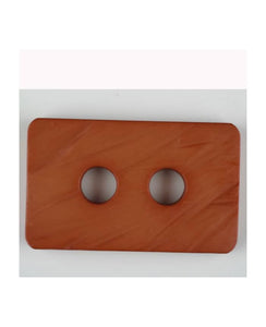 Polyamide button, 2 holes - Size: 55mm by Dill Buttons