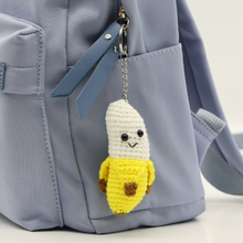 Load image into Gallery viewer, BANANA BUDDY DIY CROCHET KEY RING KIT
