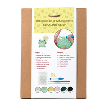 Load image into Gallery viewer, PLUSHY YARN DIY KIT -FROG
