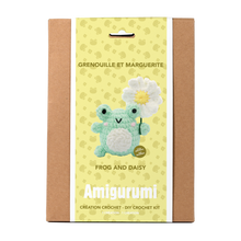 Load image into Gallery viewer, PLUSHY YARN DIY KIT -FROG
