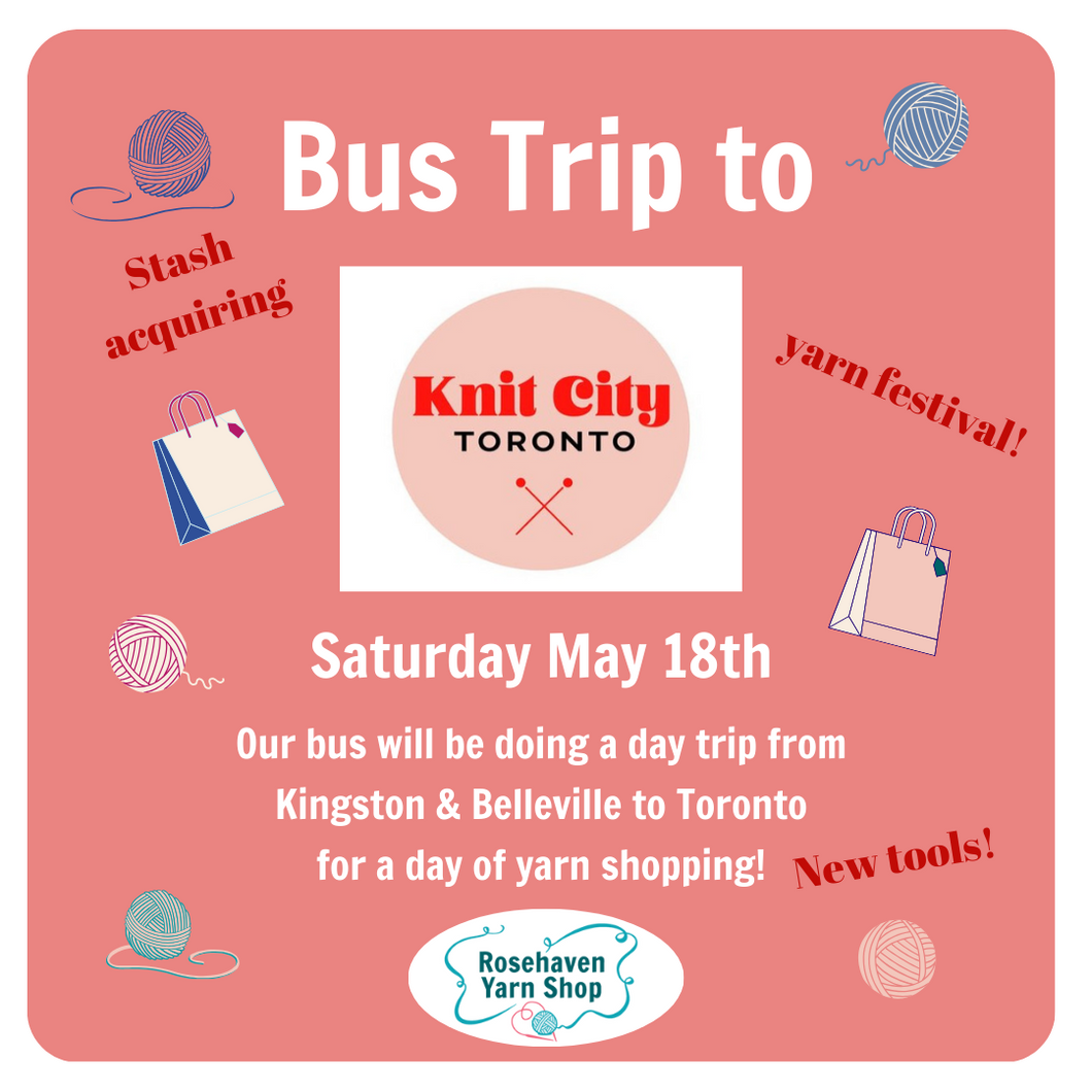Knit City Toronto Bus Trip