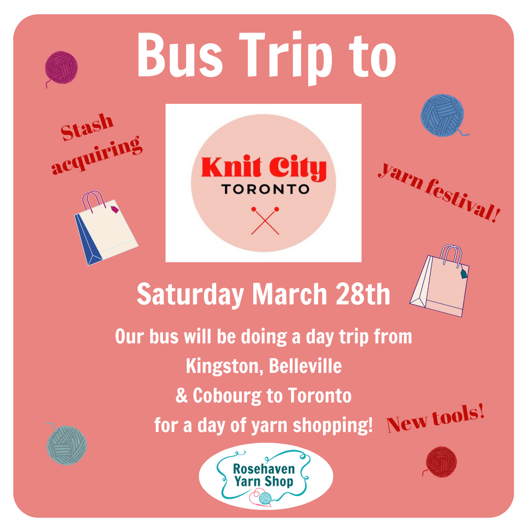 Knit City Toronto Bus Trip
