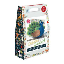 Load image into Gallery viewer, Fabulous Peacock Needle Felting Kit
