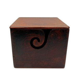 Wooden Yarn Box